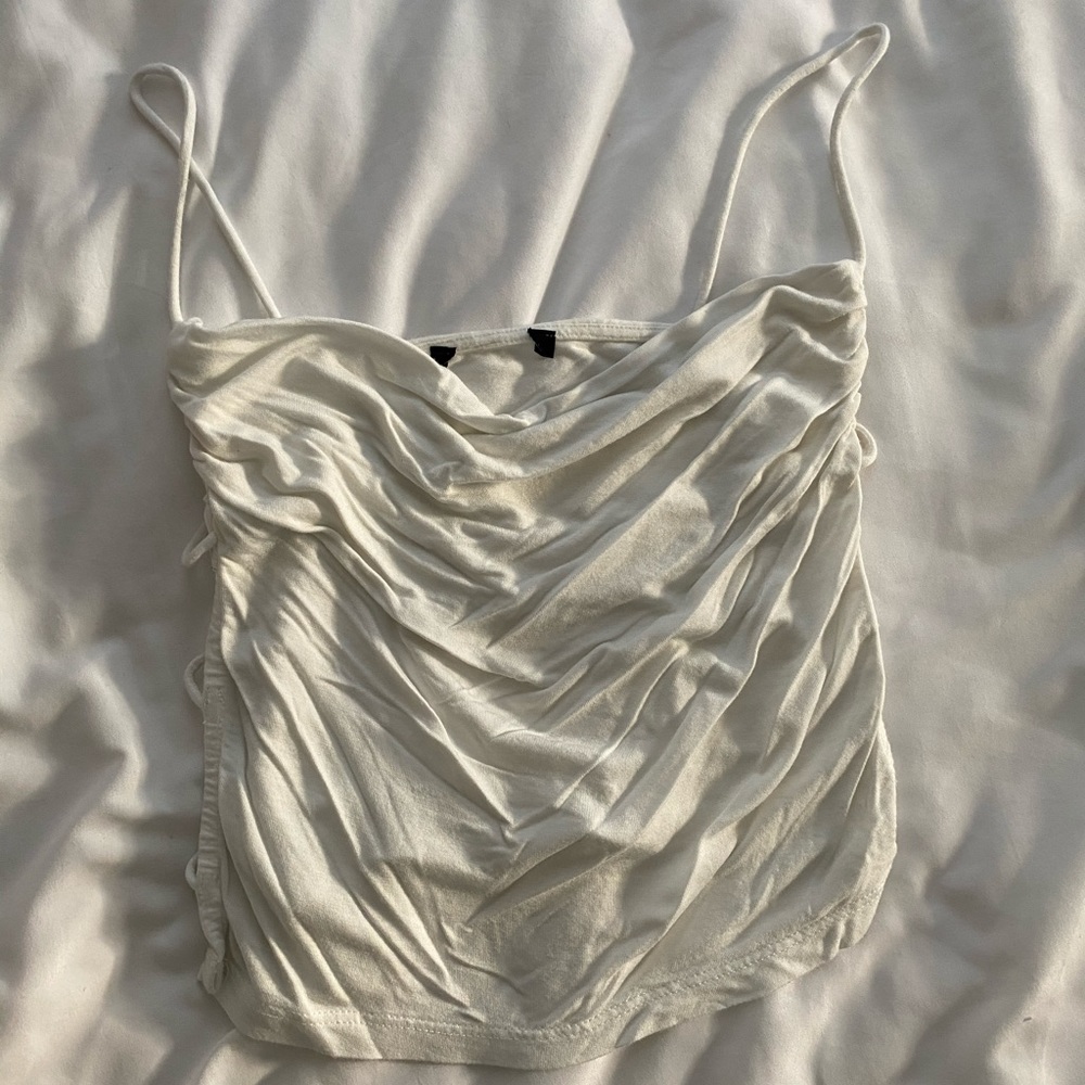 White tank top